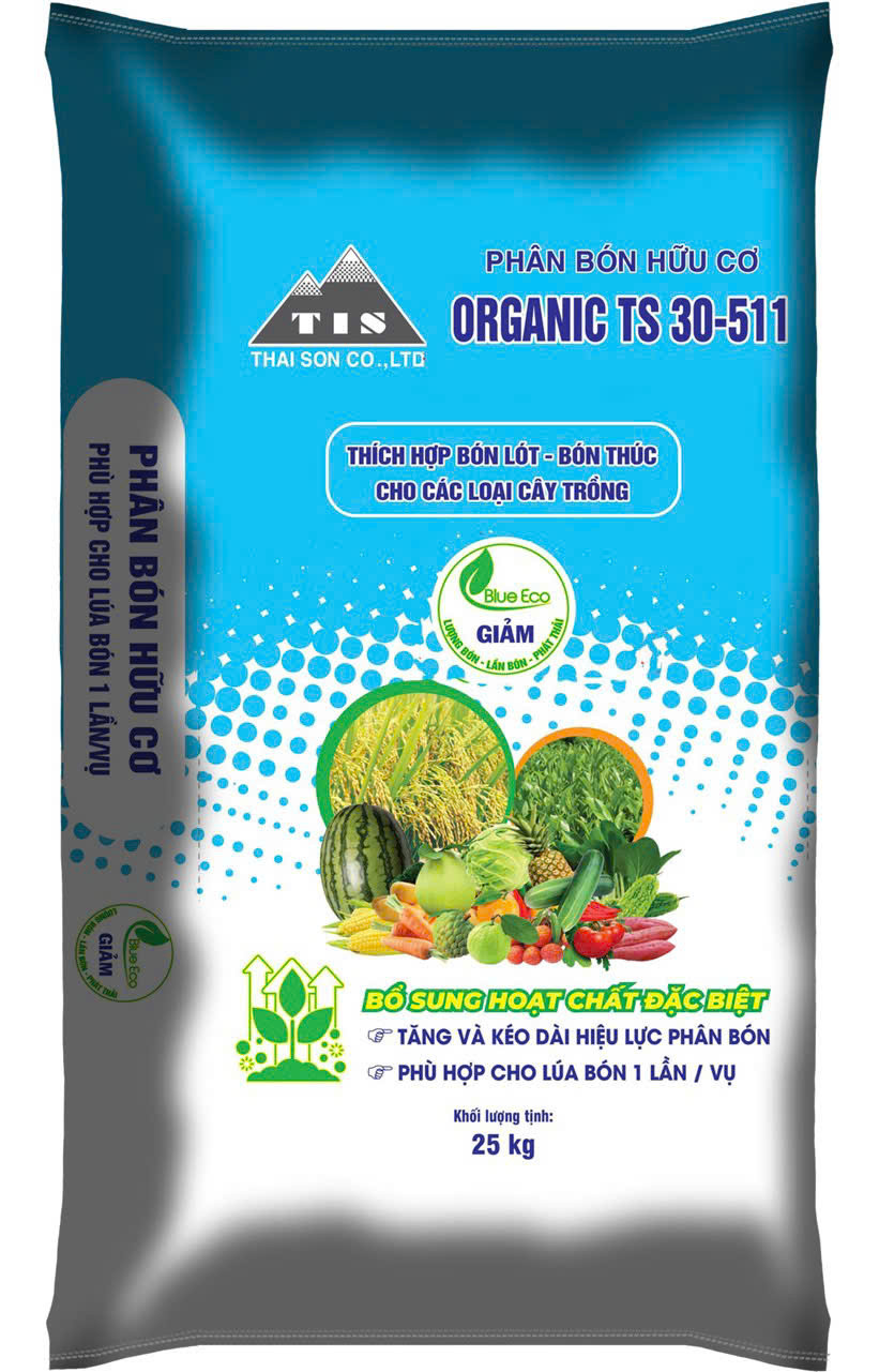Phân Bón Hữu Cơ Organic TS 30-511